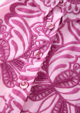 Alora Embroidered Mini Dress