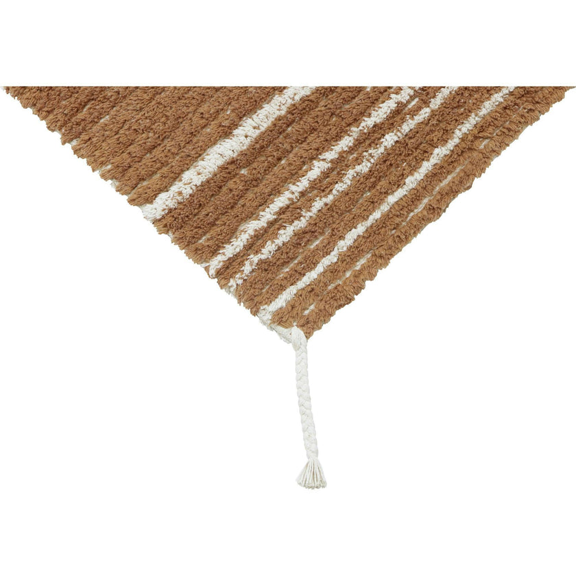 Twin Reversible Rug. Brown