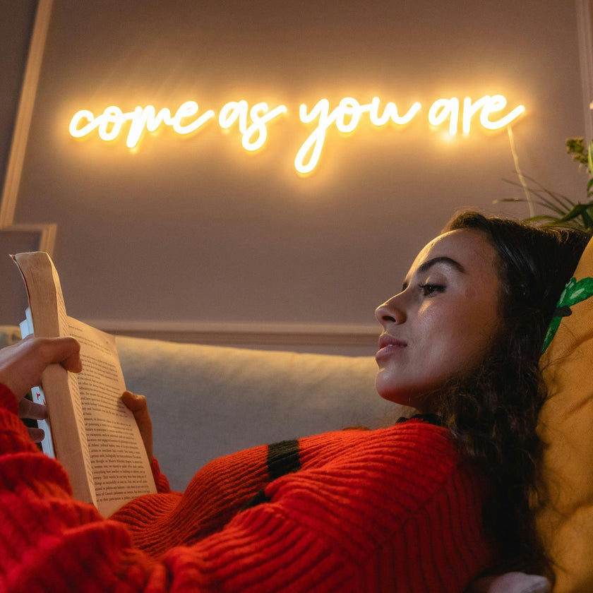 Come As You Are - LED neon sign
