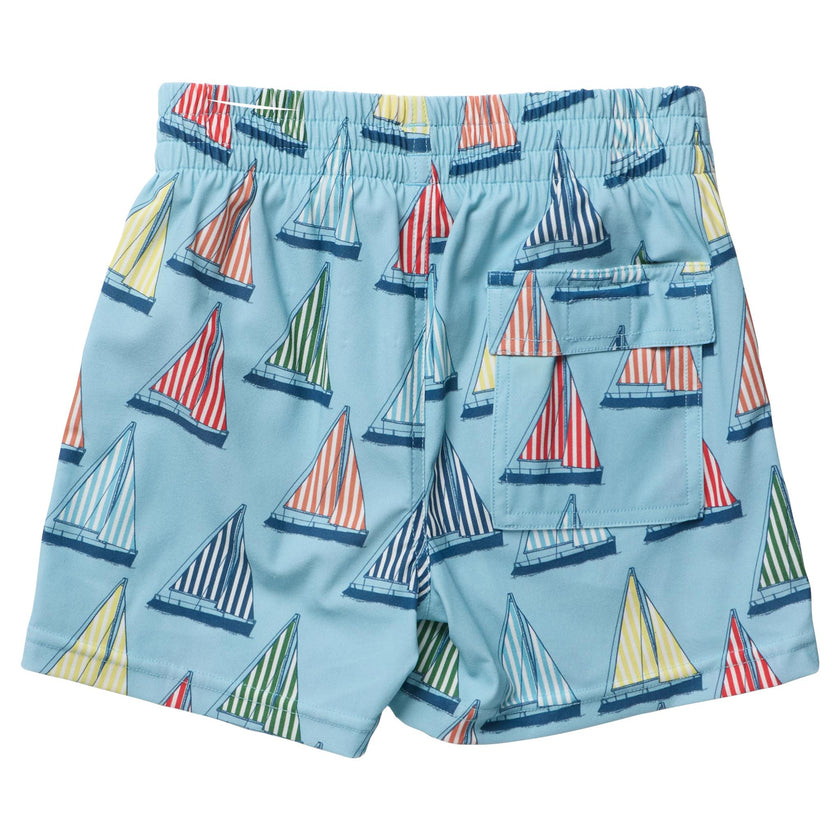 Boys Swim Trunk - Blue Regatta