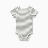 Short Sleeve Bodysuit - White