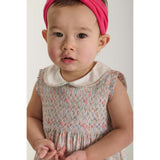 Hand-Smocked Baby Dress - Flora