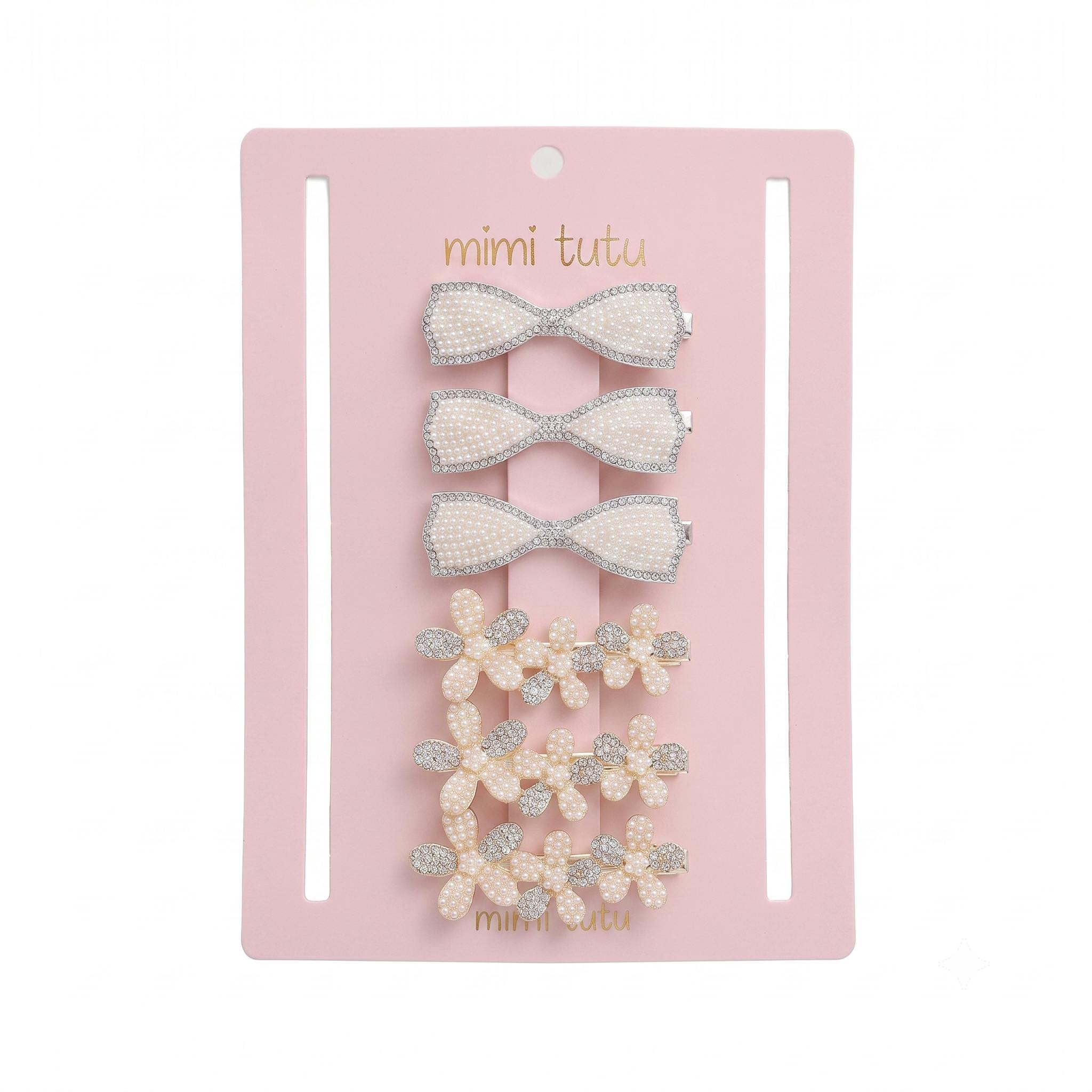 Crystal Grace Hair Pin Trio