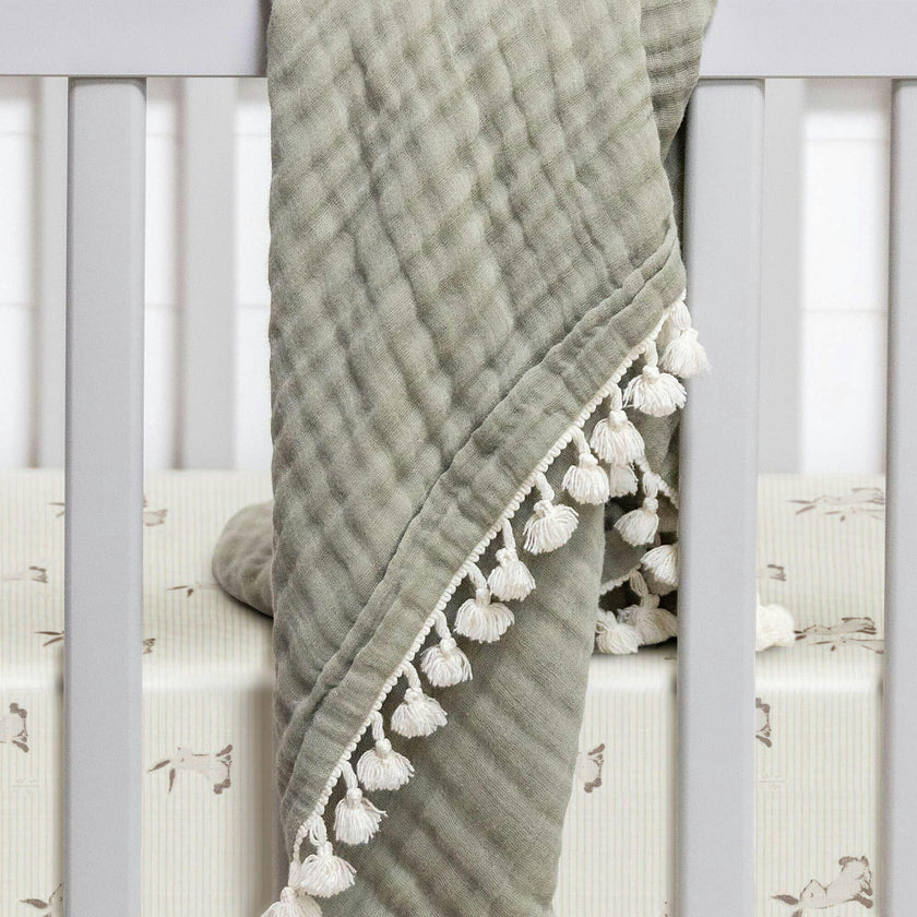 Organic Cotton Fitted Crib Sheet
