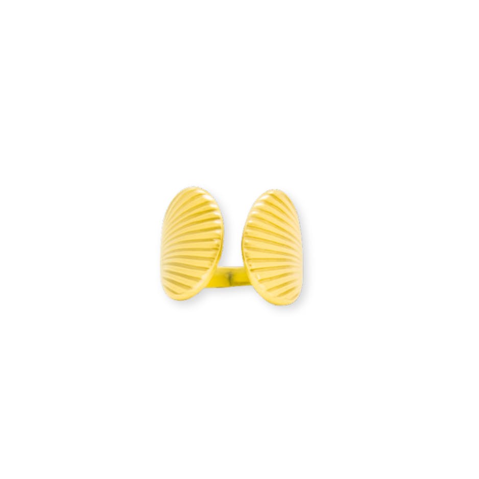 Shell Clasp Ring