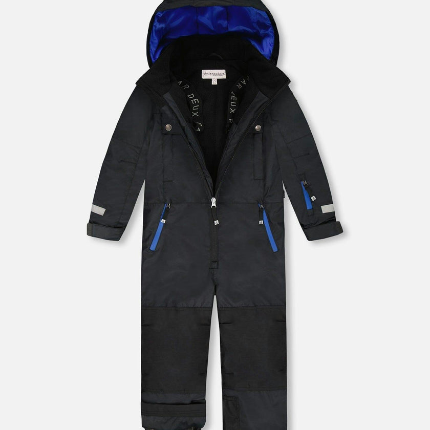 Solid One-Piece Teknik Snowsuit