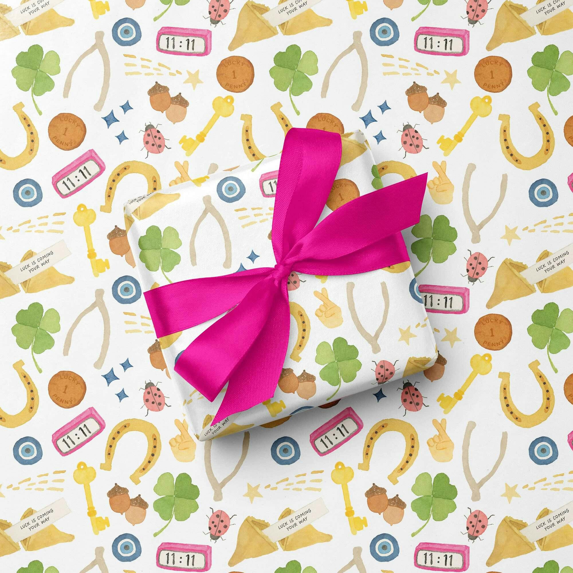 Good Luck Charms Gift Wrap