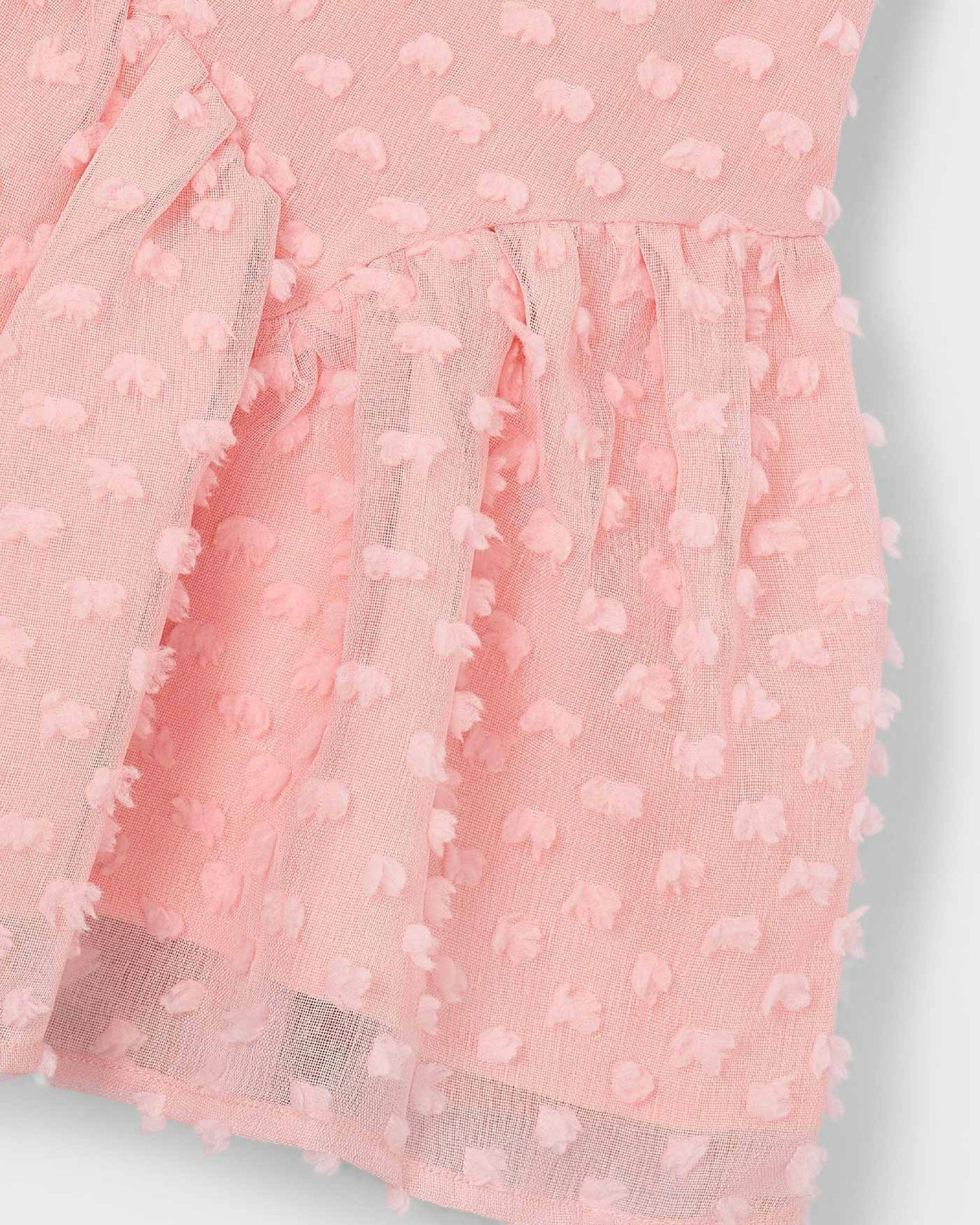 Pink Plumeti dress