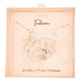 Crystal Rose Gold Ribbon Hair Vine