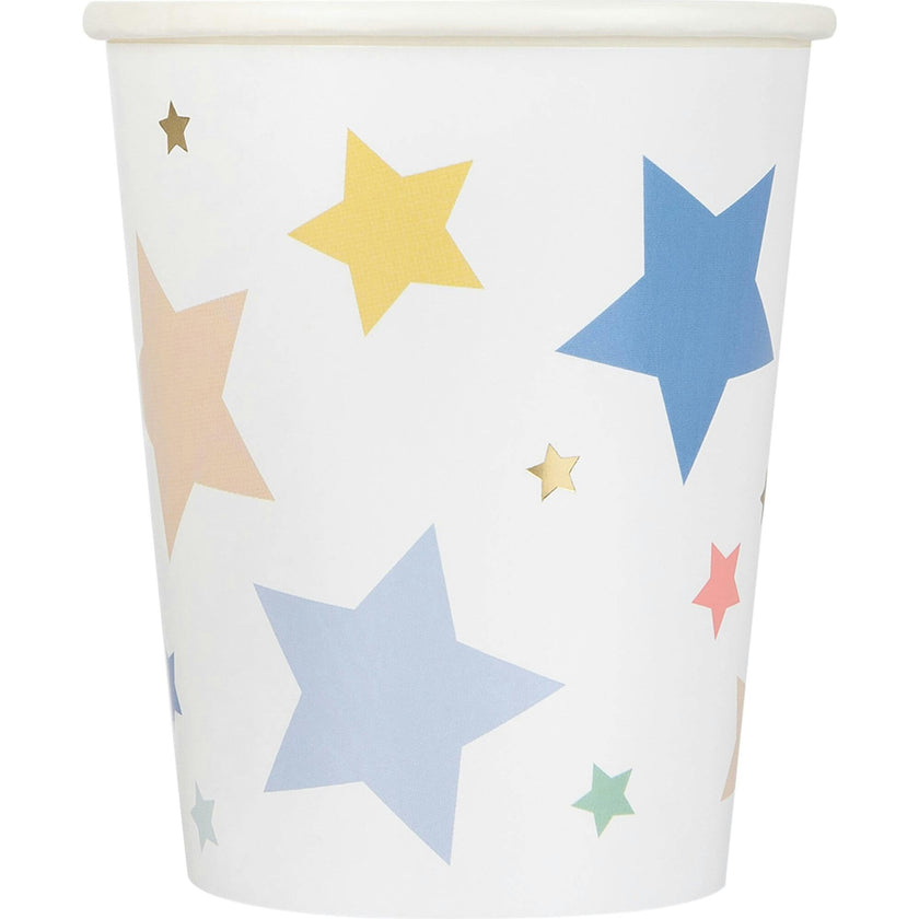Happy Birthday Stars Cups