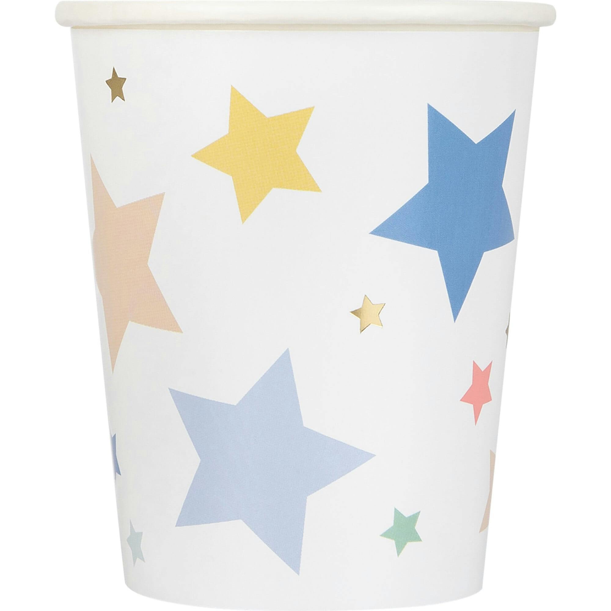 Happy Birthday Stars Cups