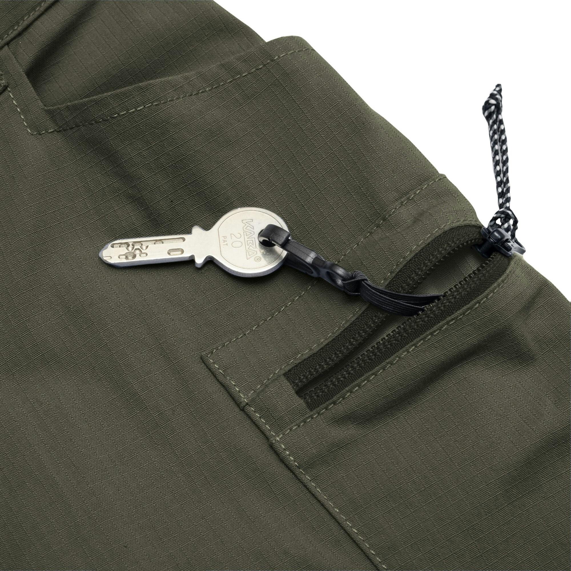 Scrab Adjustable Waistband Outdoor Pocket Shorts