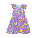 Racer Back Twirly Dress in Balloon Animals