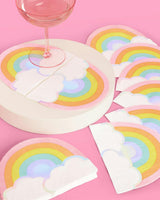 Rainbow Napkins - 25 foil napkins
