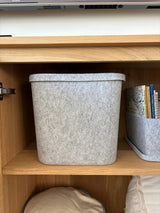 The Sculpted Bin - Original with Lid