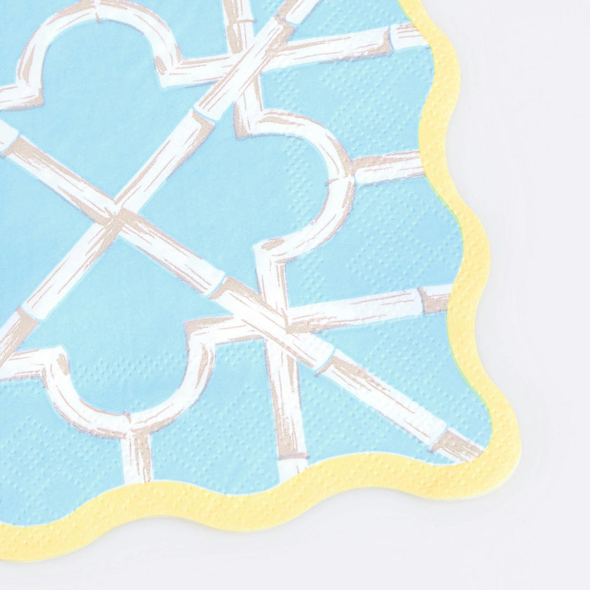 Bamboo Pattern Small Napkins