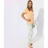 Summer Floral Bamboo Women's Pajama Set
