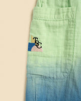 Organic Friday Pant in Dip Dye Gauze
