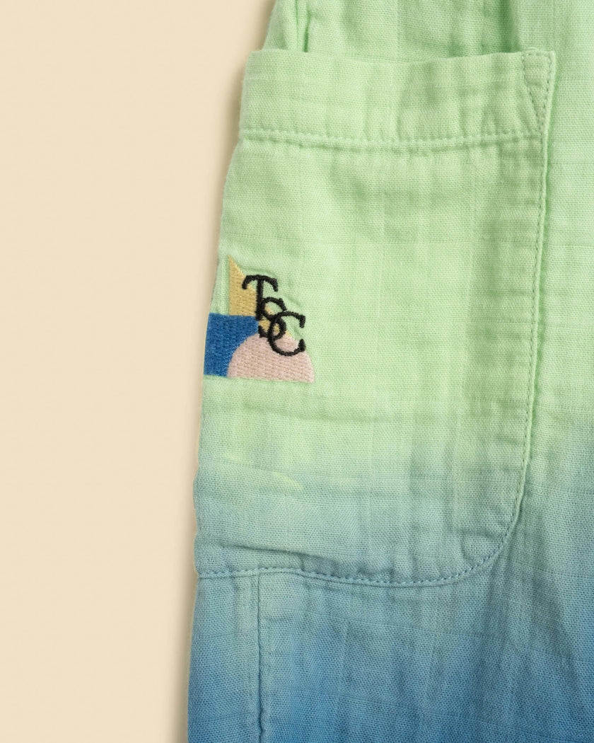 Organic Friday Pant in Dip Dye Gauze