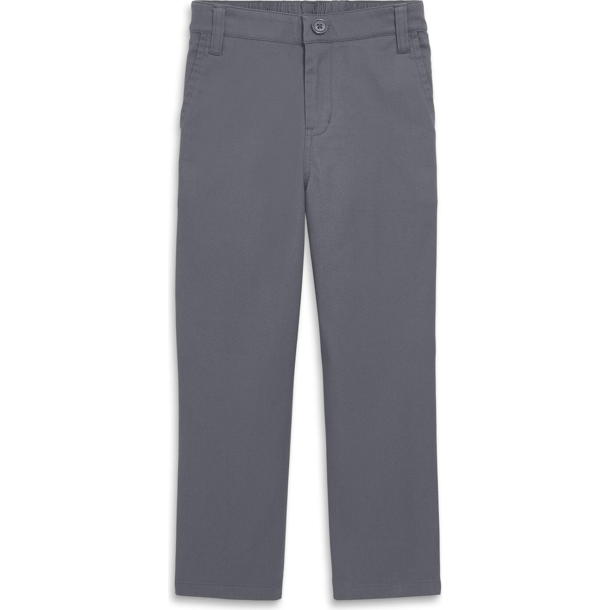 Kids stretch chino elastic-back pant