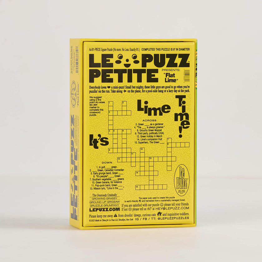 Flat Lime Puzzle