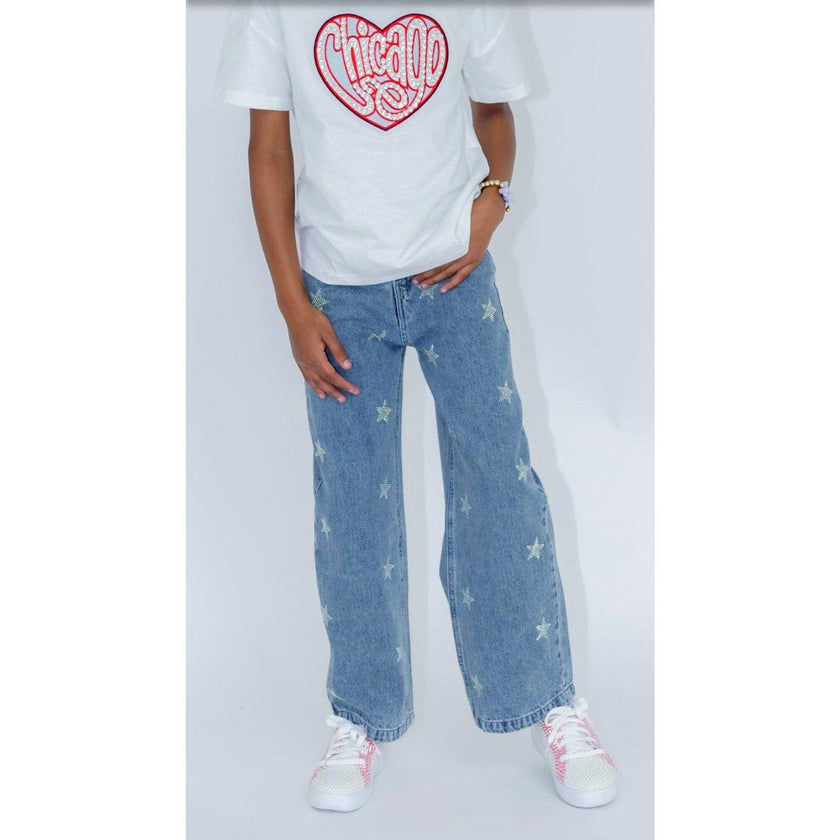 Crystal Stars Jeans