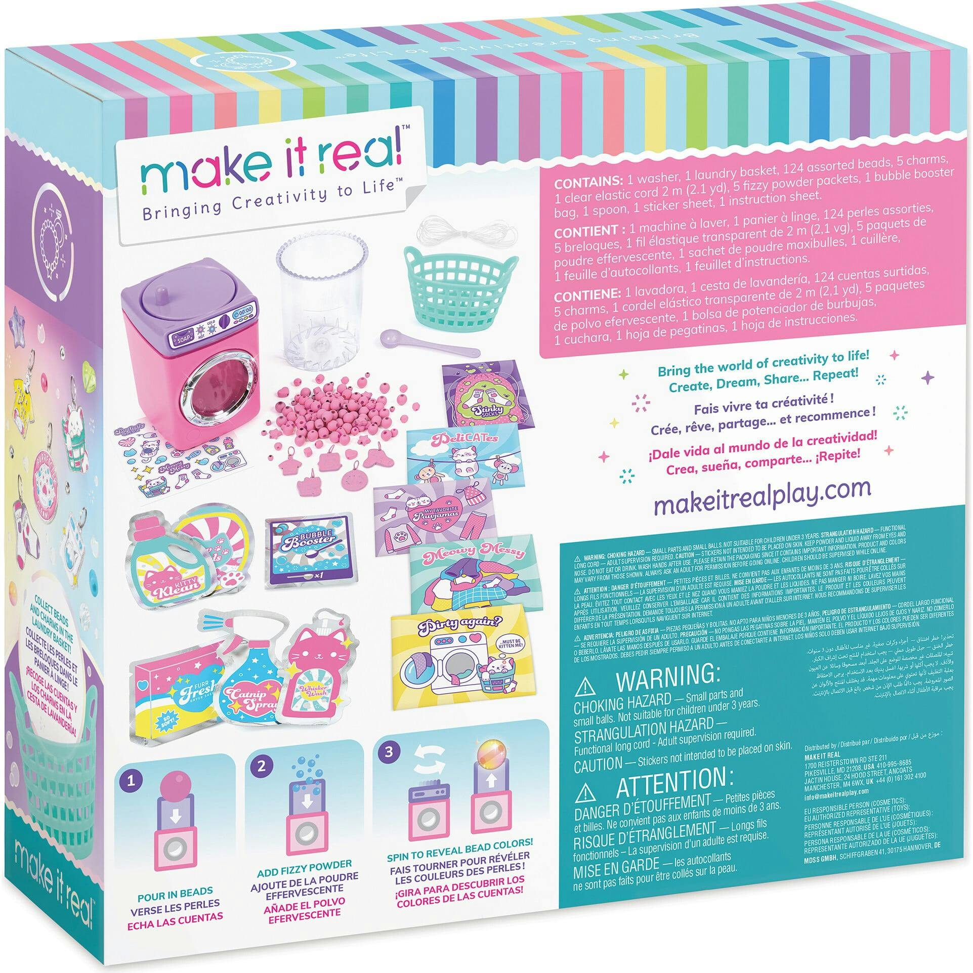 MIR: The Purr-fect Wash 'N Bead Bracelets
