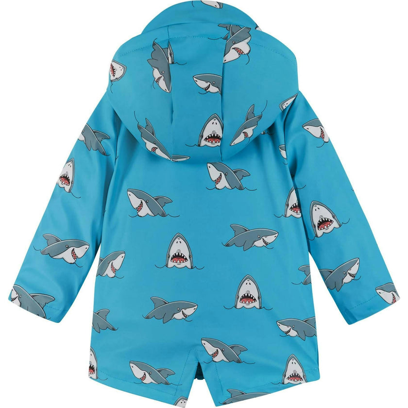 Infant Blue Print Raincoat