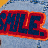 SMILE Denim Jacket - Unisex for Boys and Girls