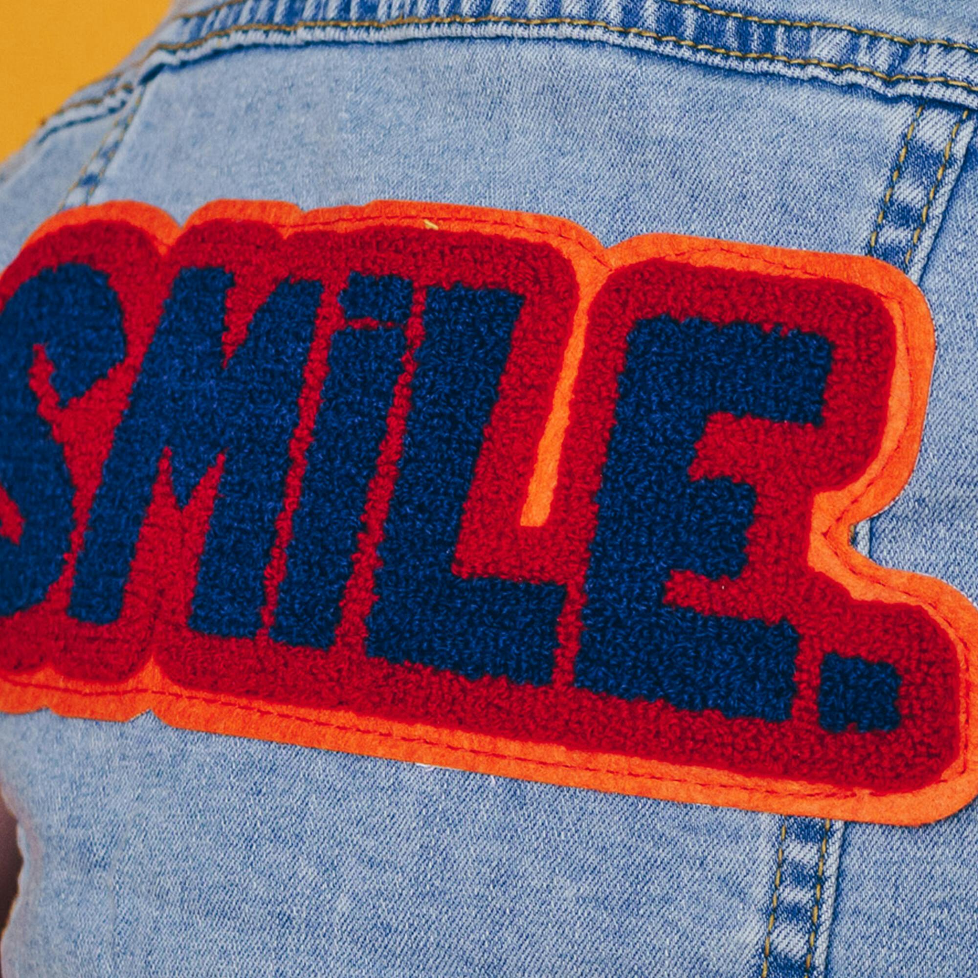 SMILE Denim Jacket - Unisex for Boys and Girls