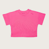 Blue Rory Oversized embroidered logo T-shirt