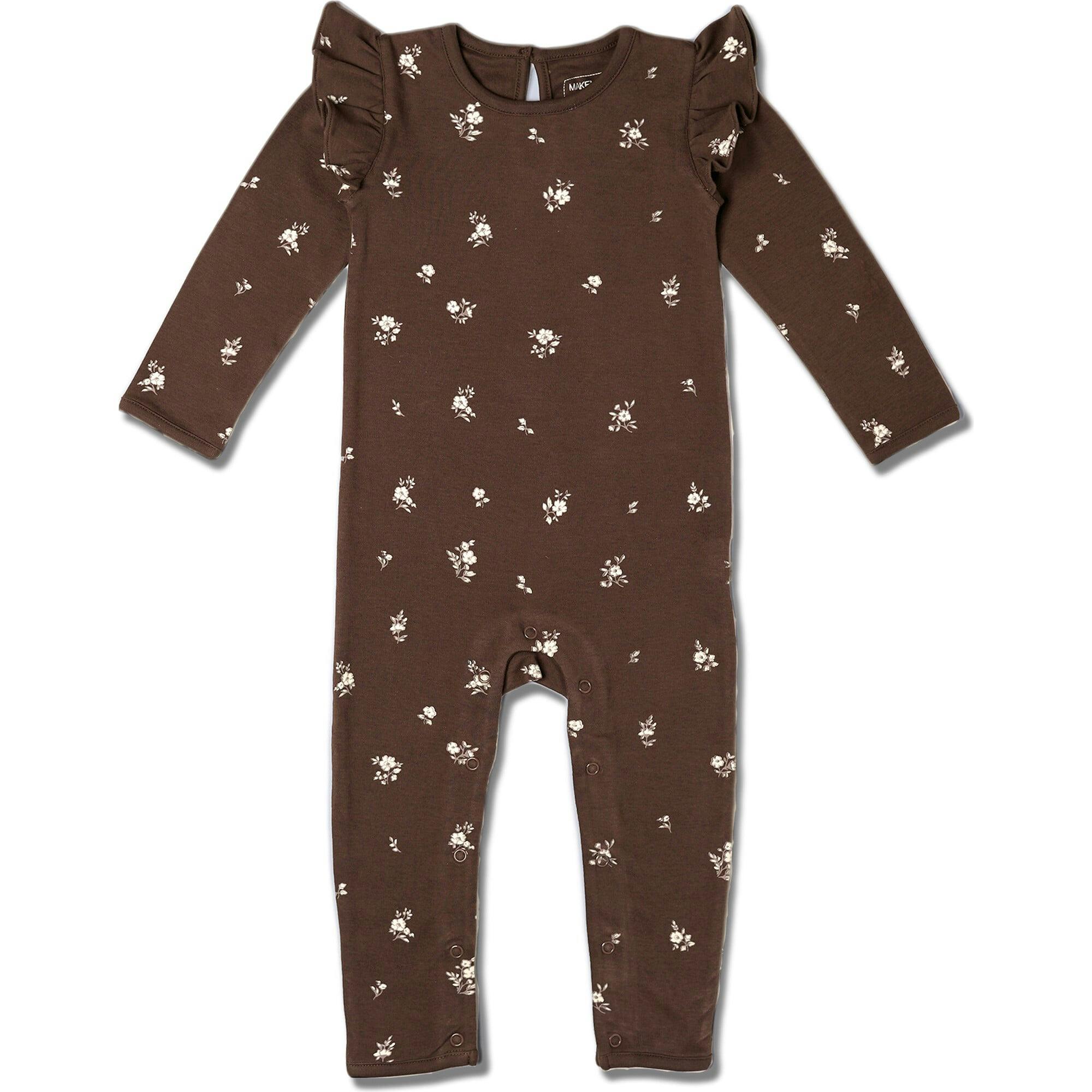 Organic Ruffle Full Sleeve Romper