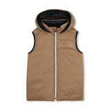 Light Brown Reversible Vest