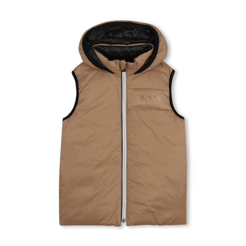 Light Brown Reversible Vest