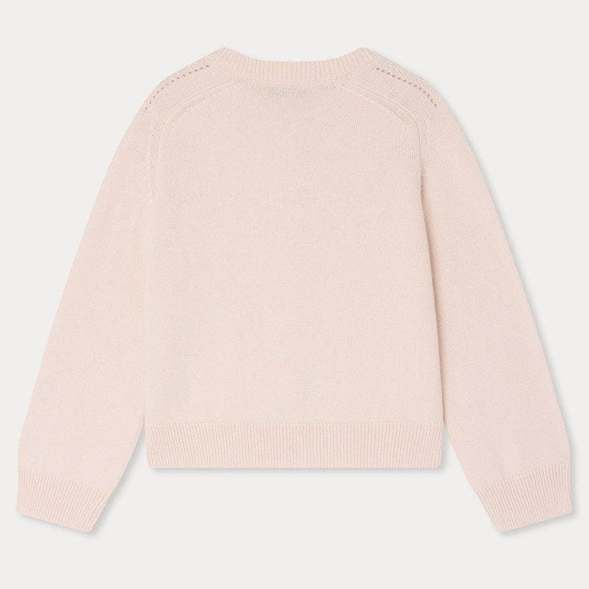 BONPOINT Elisea Cardigan, Rose Petal