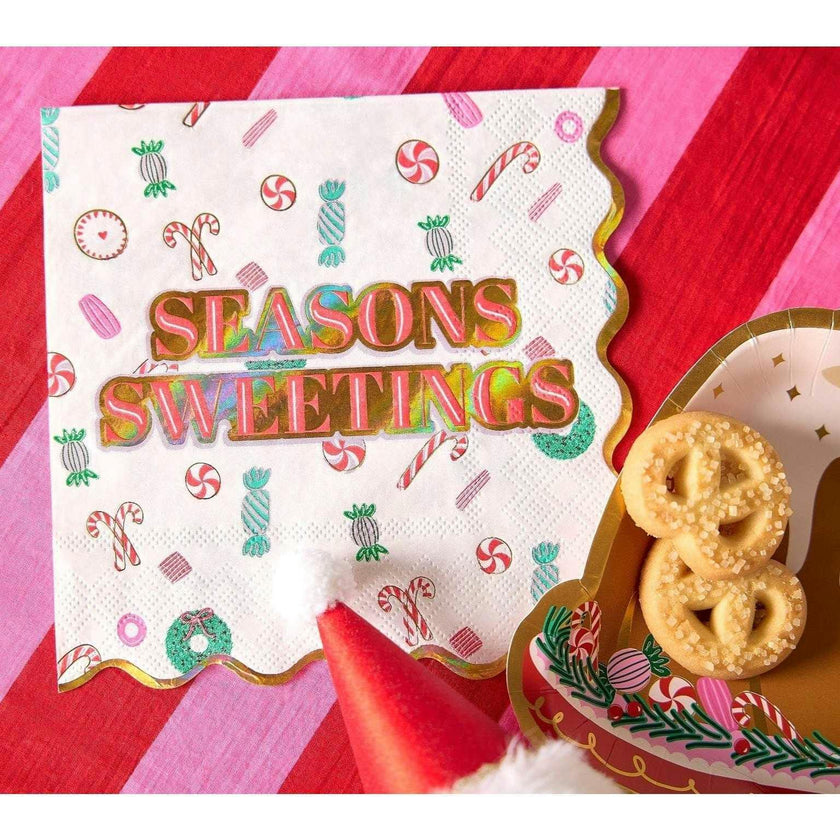 Season's Sweetings Napkins (20 count)
