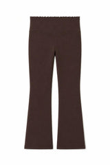Mae Brown Cotton Spandex Legging