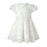 3D Scalloped Sequin Dress