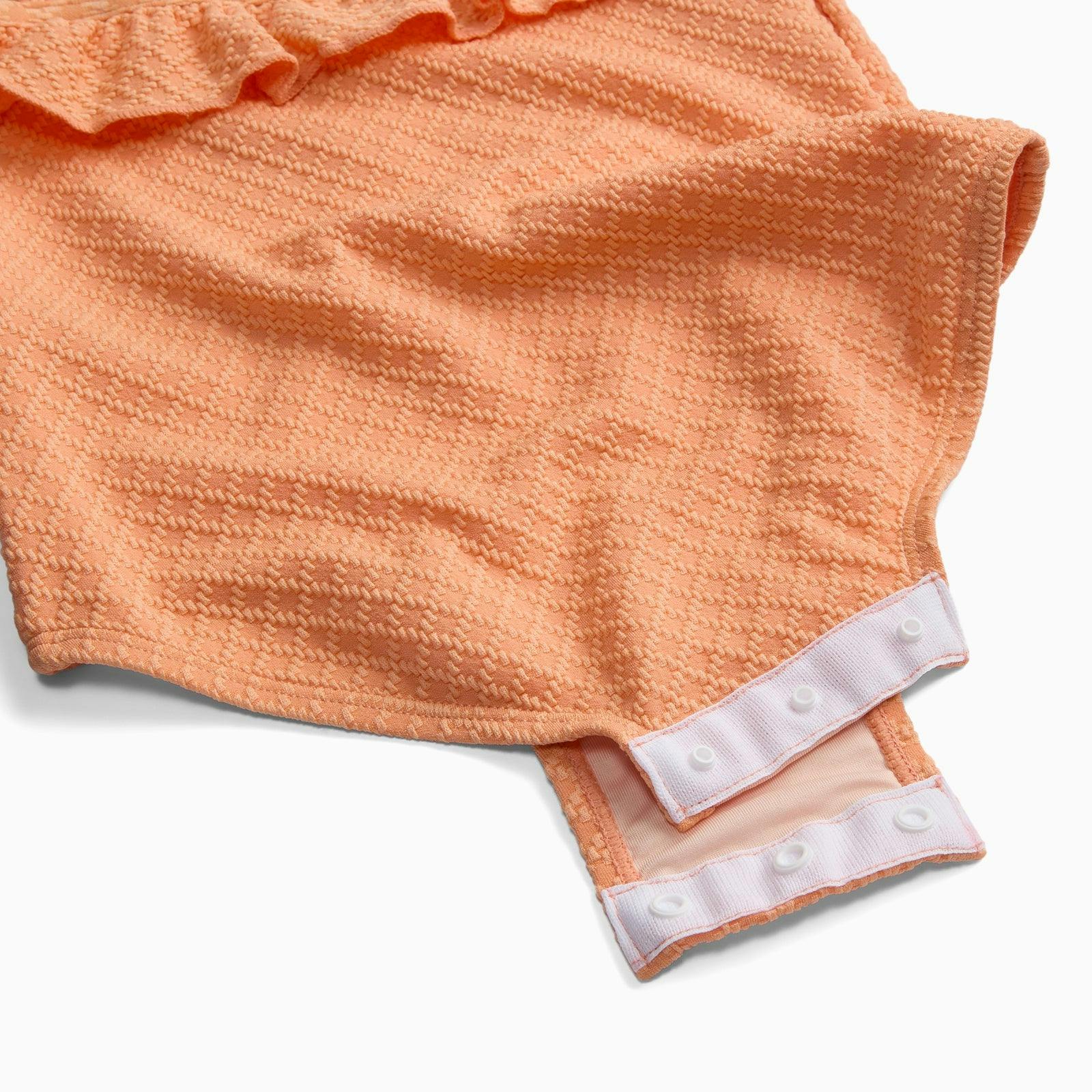 Coral Tide Frilled Swimsuit