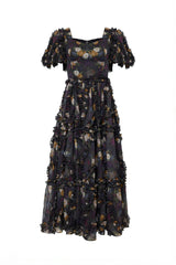 Layla Dress in Winter Floral