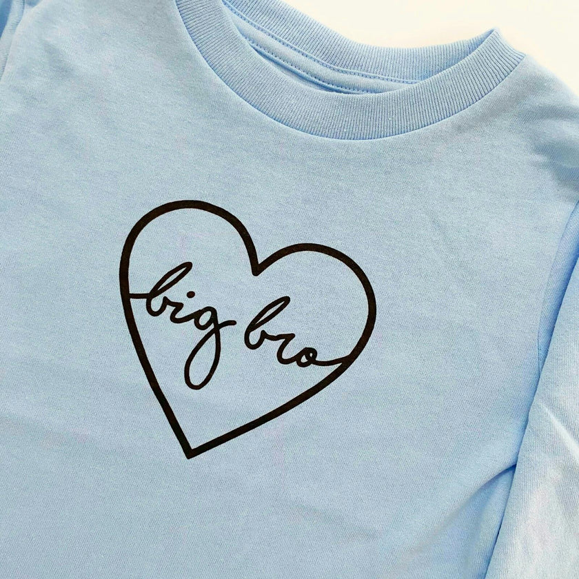 Big Bro Long Sleeve T-Shirt, White