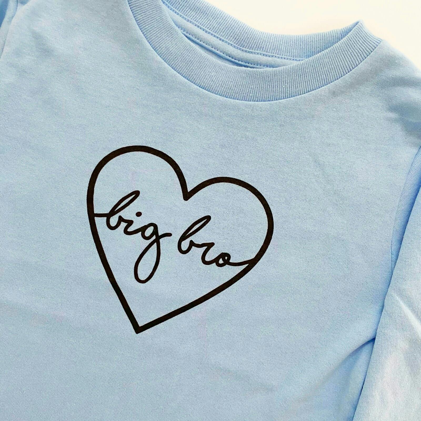 Big Bro Long Sleeve T-Shirt, White