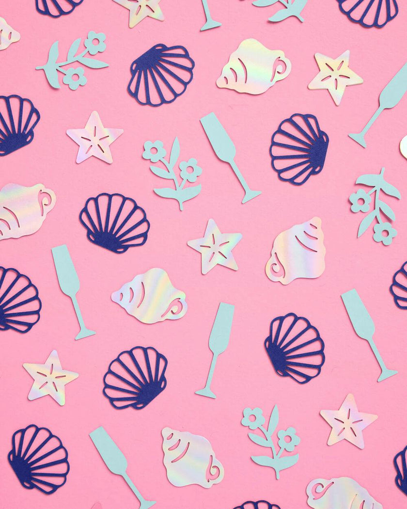 Coastal Confetti - 200 pc foil confetti