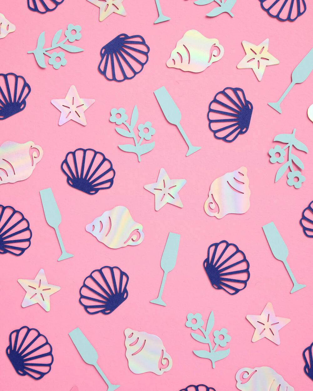 Coastal Confetti - 200 pc foil confetti