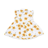 Baby Sunflower - Western Pearl Snap Dress & Bloomer