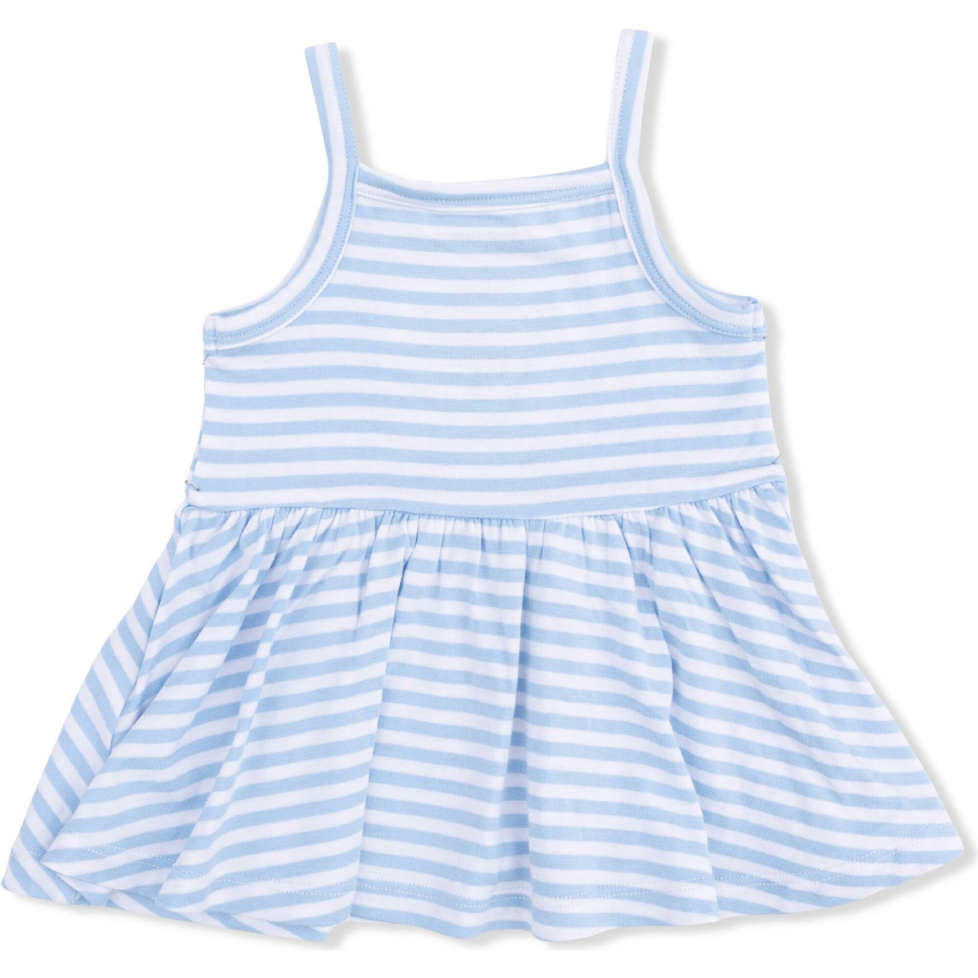 Striped Golf - Peplum Tank with Wide Leg Pant