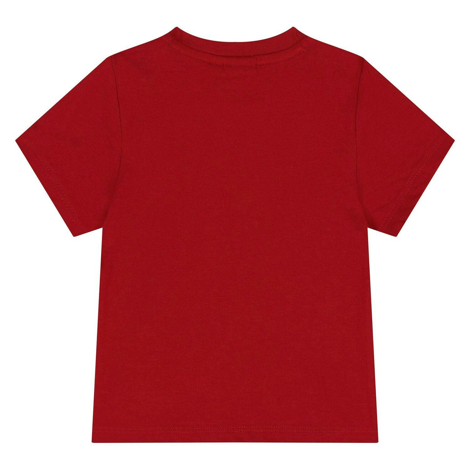 Red Short Sleeve Logo T-Shirt