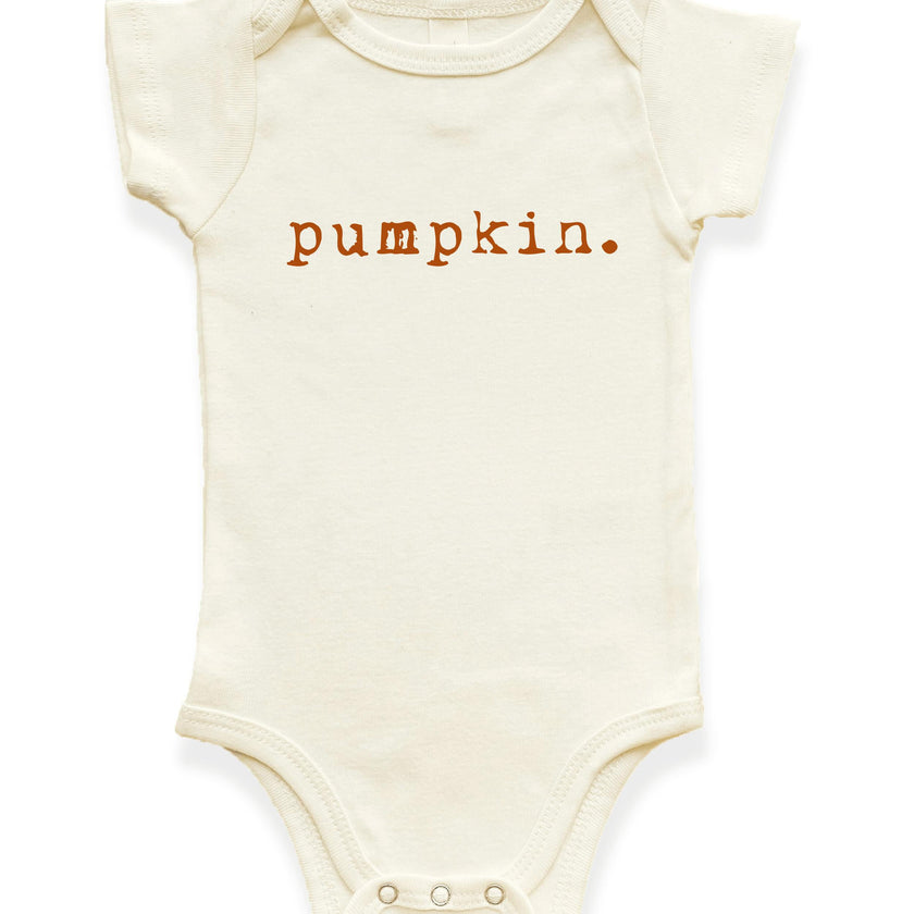 Pumpkin Organic Baby Bodysuit