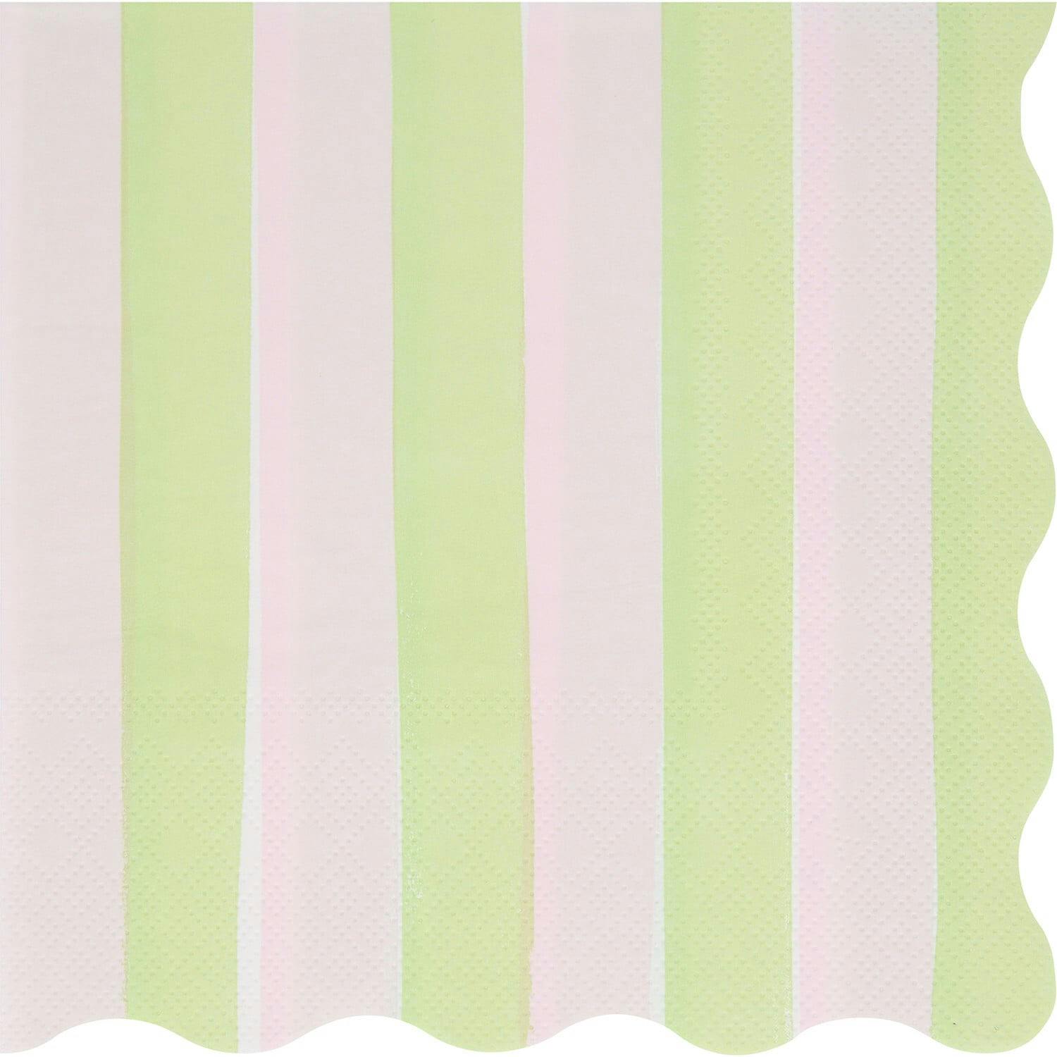 Pastel Stripe Large Napkins