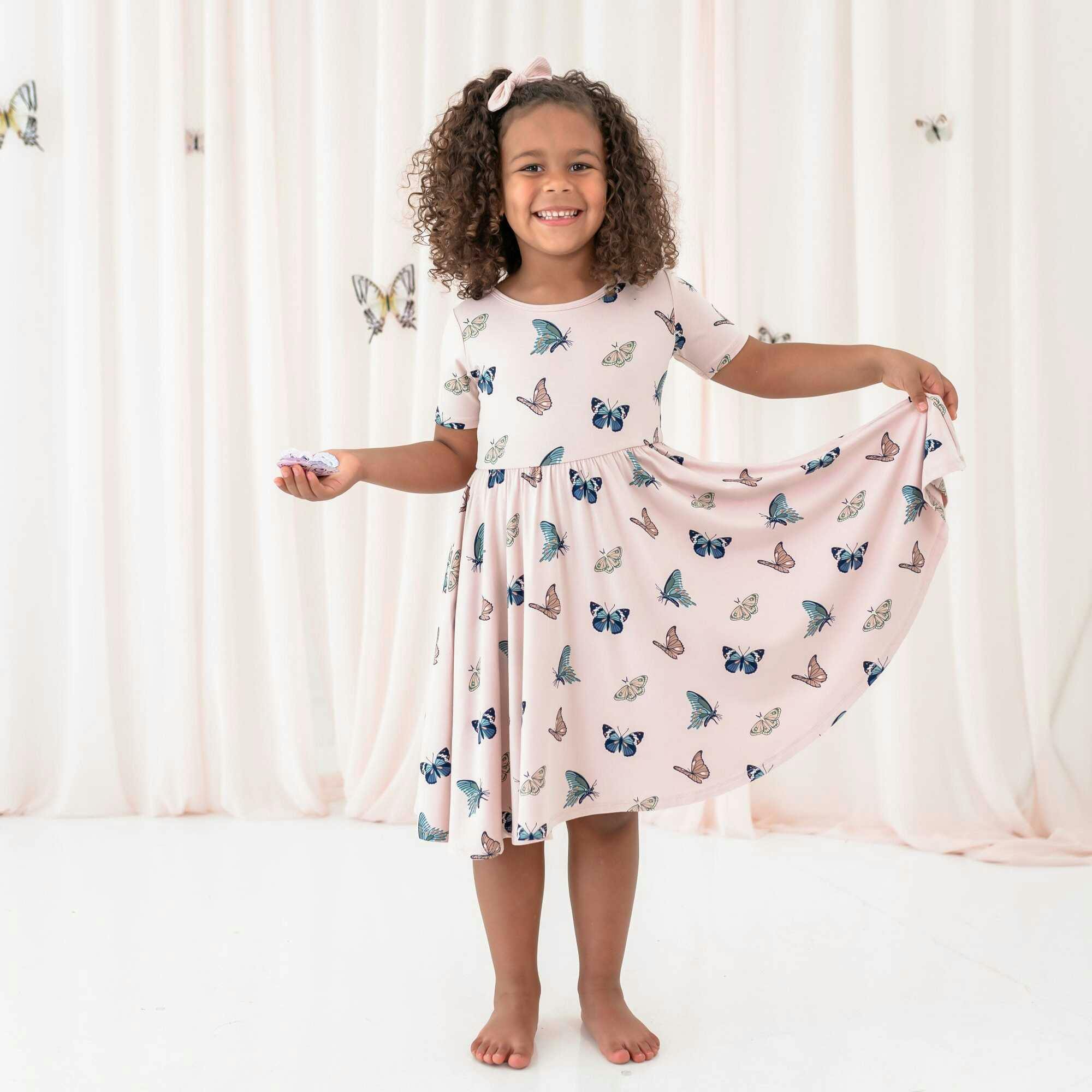 Twirl Dress, Pink